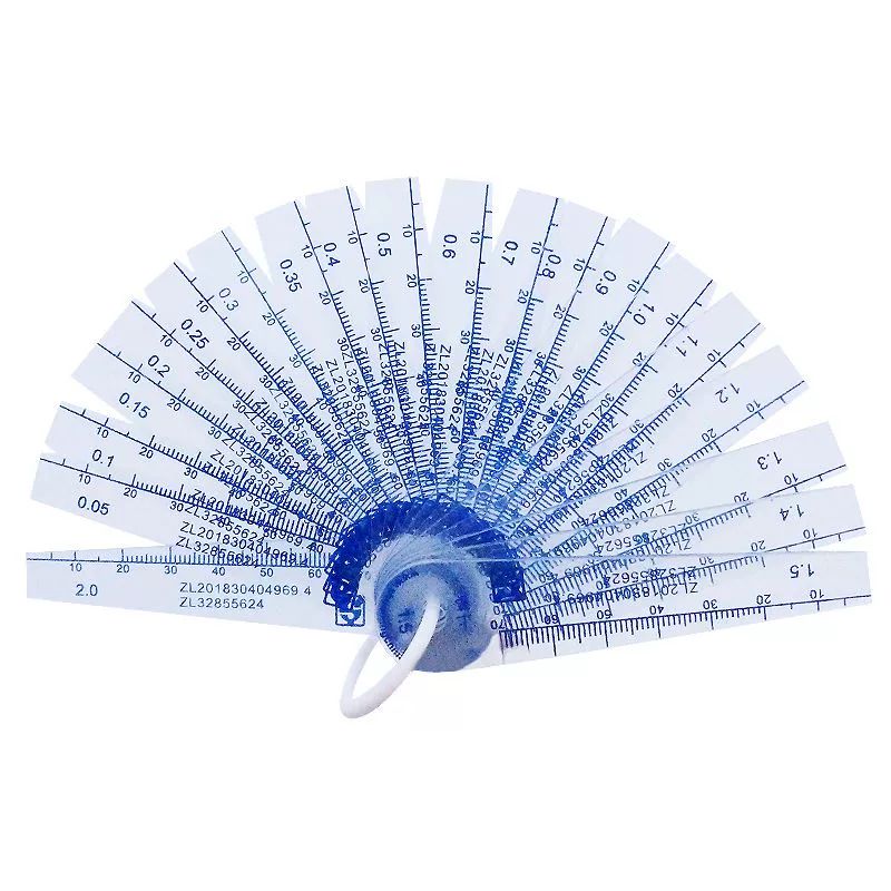 플라스틱 틈새게이지 측정자 두께 투명 용접갭자 간격 기타 단일 조각 11,900원