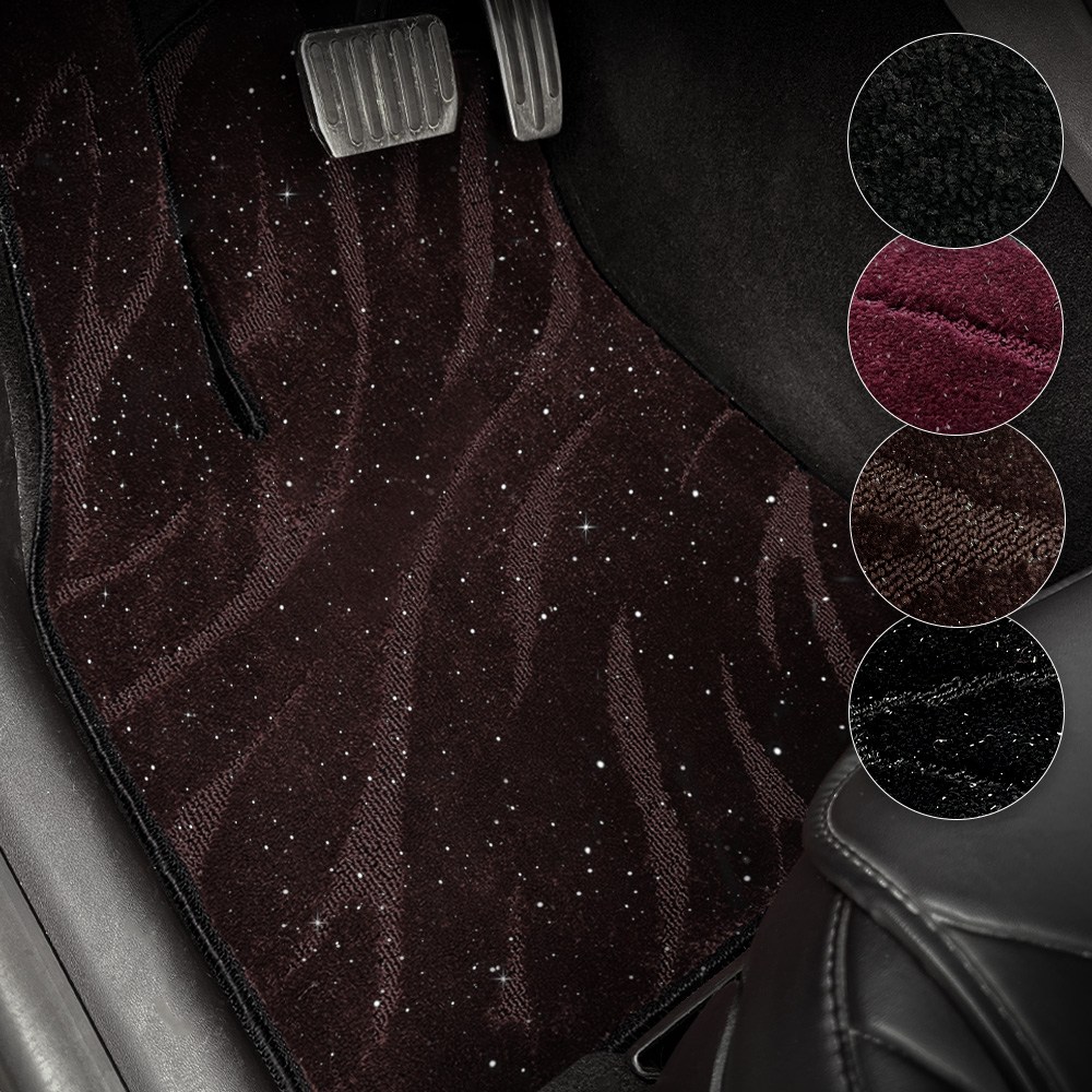 닥쏘오토 BMW 7시리즈 G11, G12 전용 블링 듀얼위브 카페트 카매트 1열2열 세트, 초코글로우, 375-1 7시리즈_롱바디(G12) 185,000원