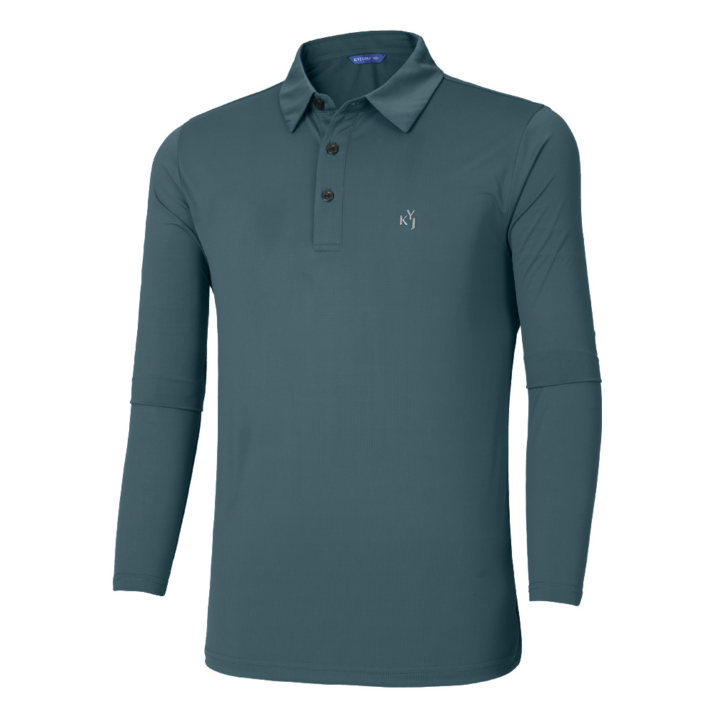 [김영주골프] 남성 카라 긴팔 티셔츠_스판 메쉬 에어리움 23,980원