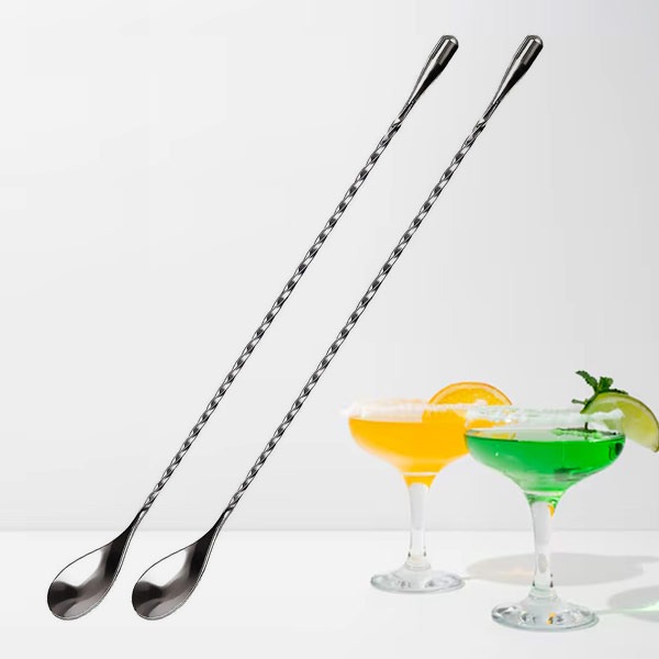 스텐 하이볼 스텐 바스푼 롱스푼 머들러 칵테일 40cm 2개 택배무 9,470원