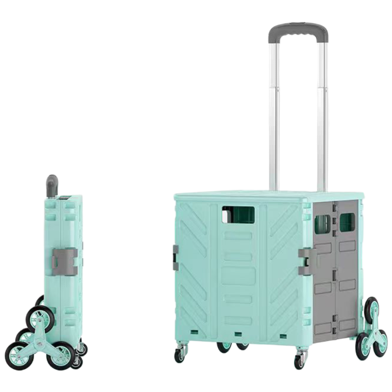 HAM 다용도 특대용량 접이식 카트 4바퀴/8바퀴 쇼핑 핸드카트 폴딩카트 덮게포함, 1개, 민트 8바퀴 50L 60,800원