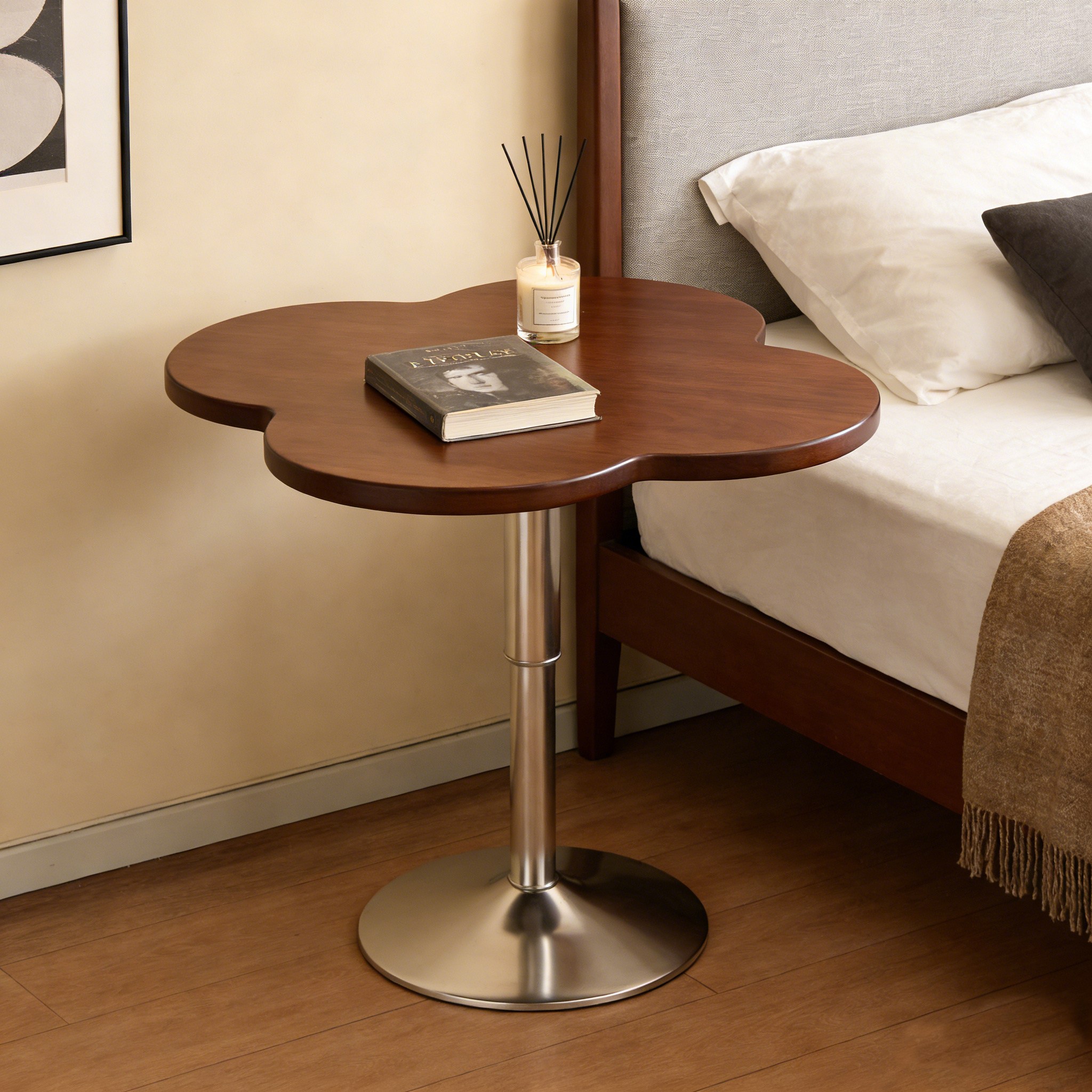 Tixpra 높이 조절 사이드 테이블 소파 거실 협탁 미니 테이블, 진저 98,900원