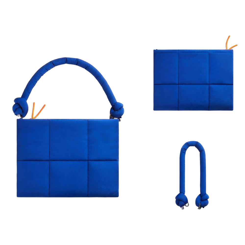 더반디 프리미엄 퀼팅 노트북 파우치, 1개, 그랑 블루(어깨끈 있음) 29,900원