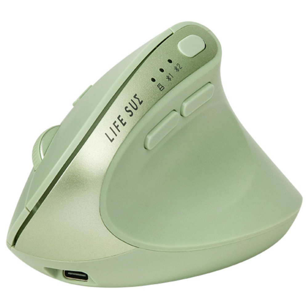 라이프썸 SL 버티컬 블루투스 마우스 (LFS-HA63) 3종 택1 인체공학 손목보호 멀티페어링, 세이지그린 19,900원