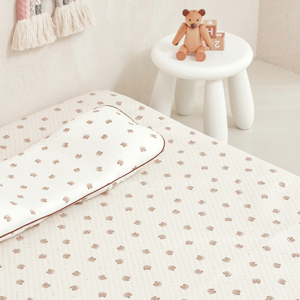 라비킷 유아용 프리미엄 논슬립 순면 방수패드, 쿠잉베어, 1개 29,900원