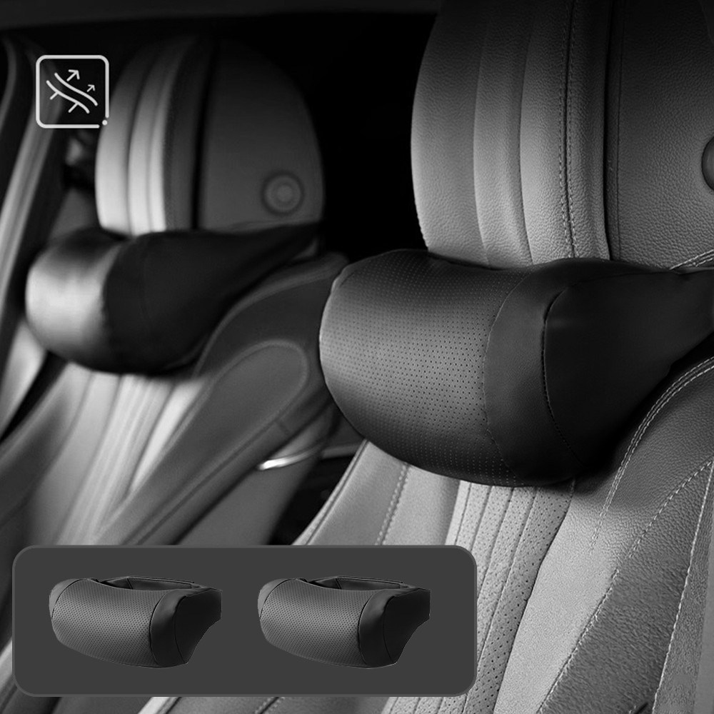 SEVOREN 프리미엄 독일 나파가죽 목베개 목쿠션 1+1 차량용 목받침 19,900원