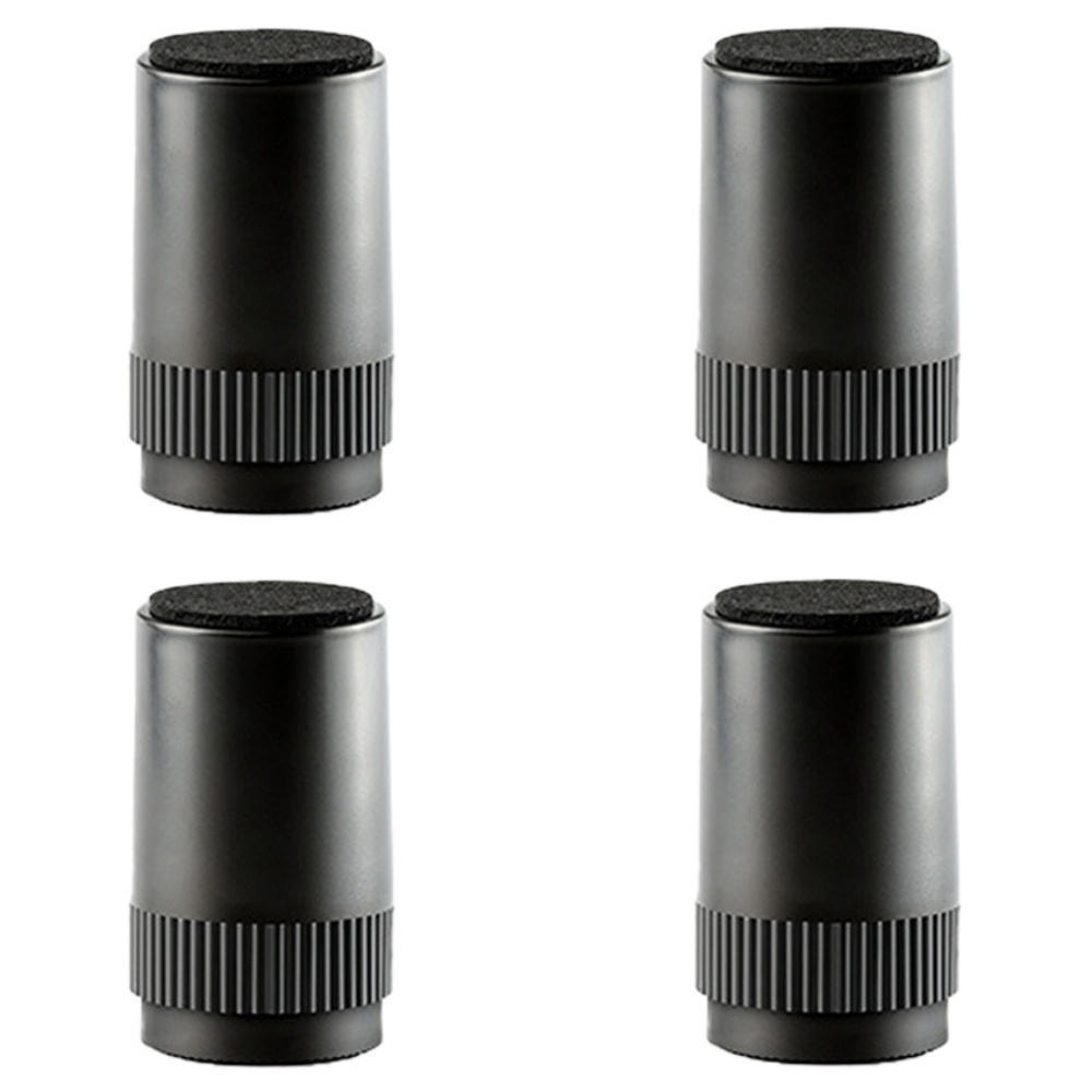 케이홈 가구 다리 높이 조절 발 받침 원형 60x100mm 4개입, 블랙 원형 60x100, 4개 16,900원