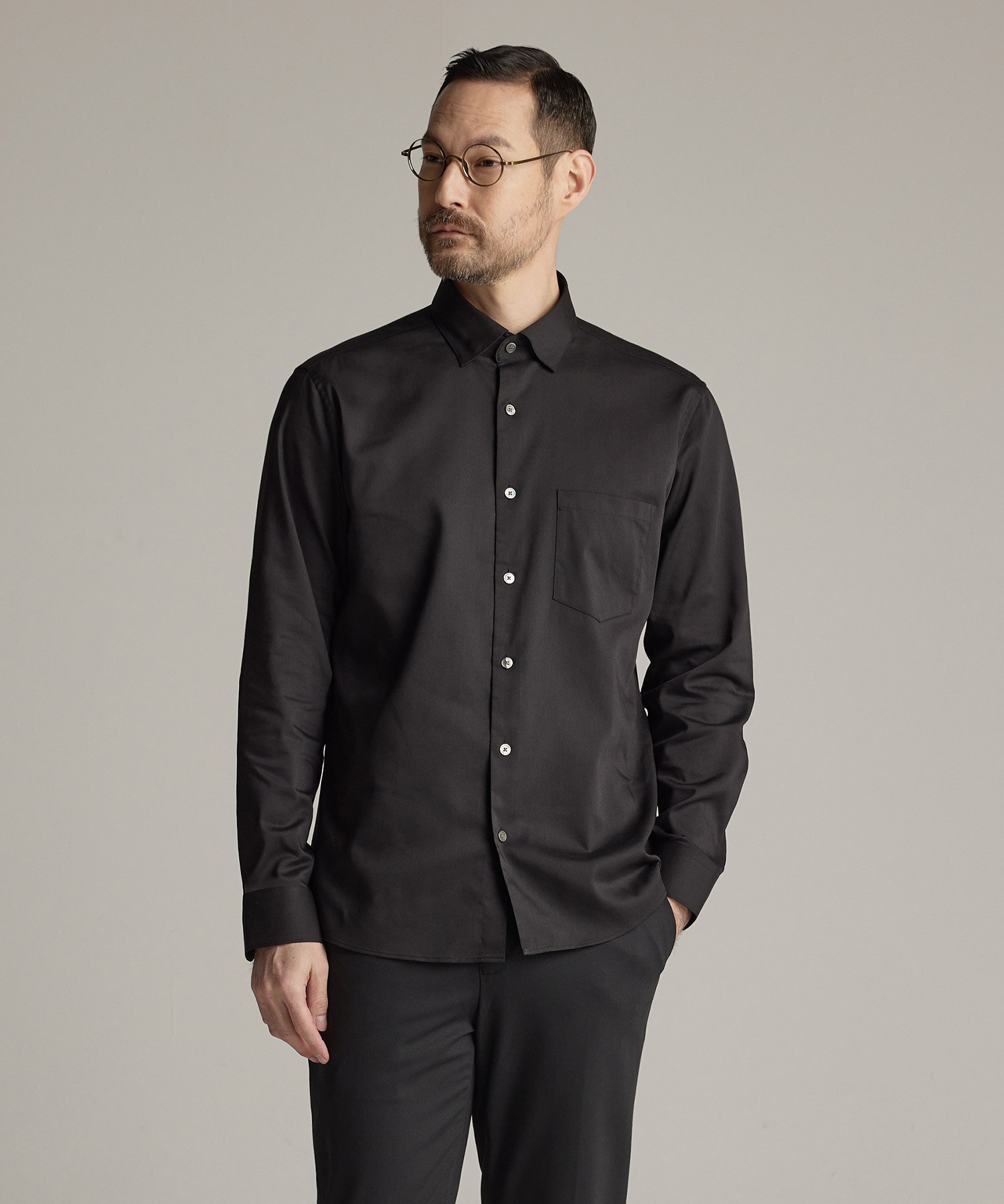 [STCO] 남성 자개단추 구김적은 텐셀 신축성 포켓 정장 와이셔츠 레귤러핏 4color 44,900원