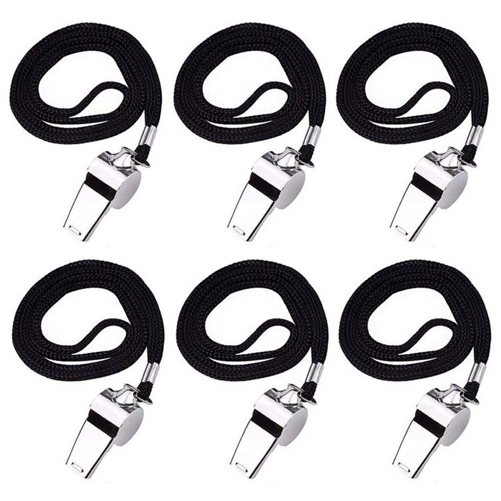 BORNLIFE 1+1 메탈 호루라기 호신용품 호각 호루라기목걸이 심판 휘슬 5,740원