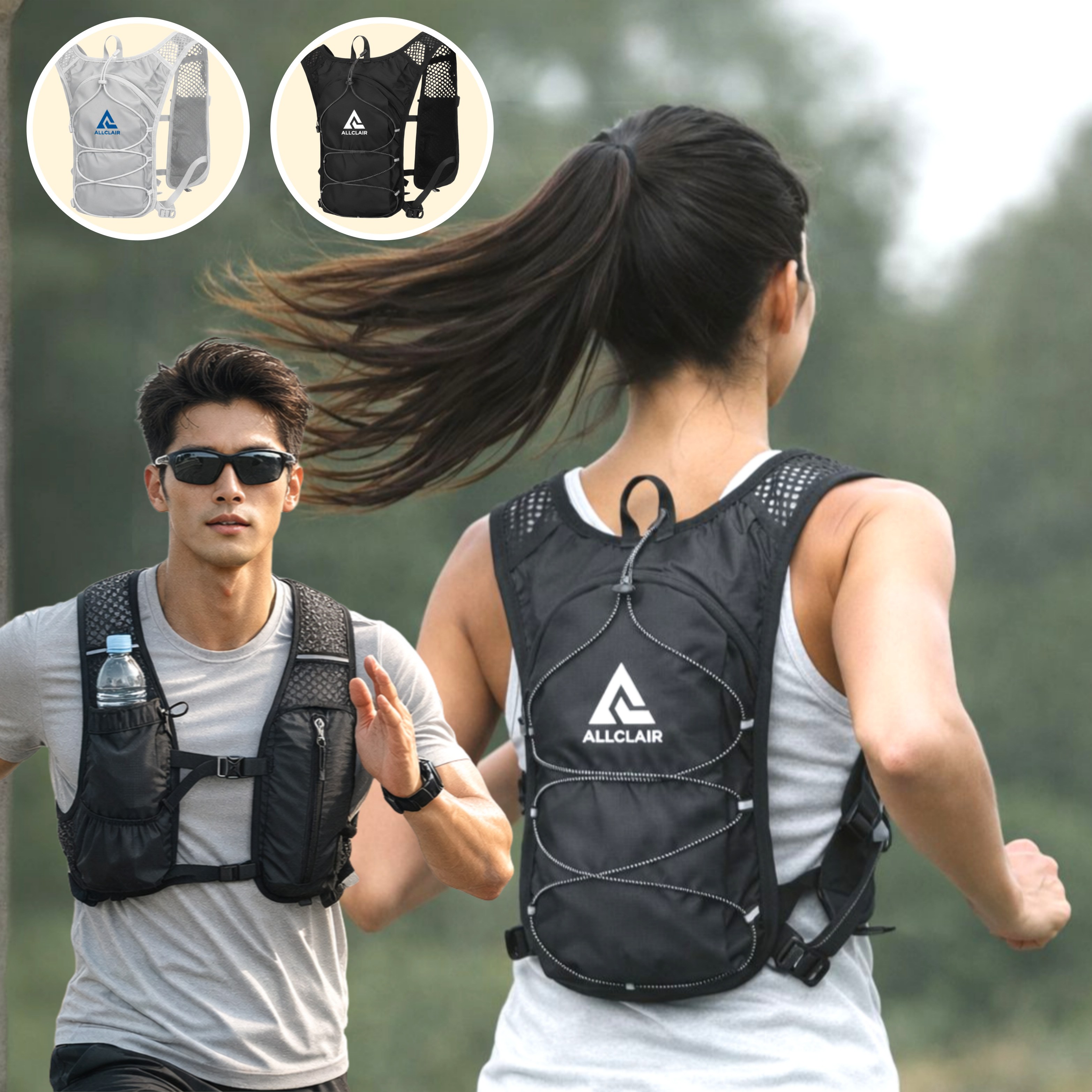 올끌레어 올인원 러닝조끼 초경량 남여공용 베스트 140g 17,900원