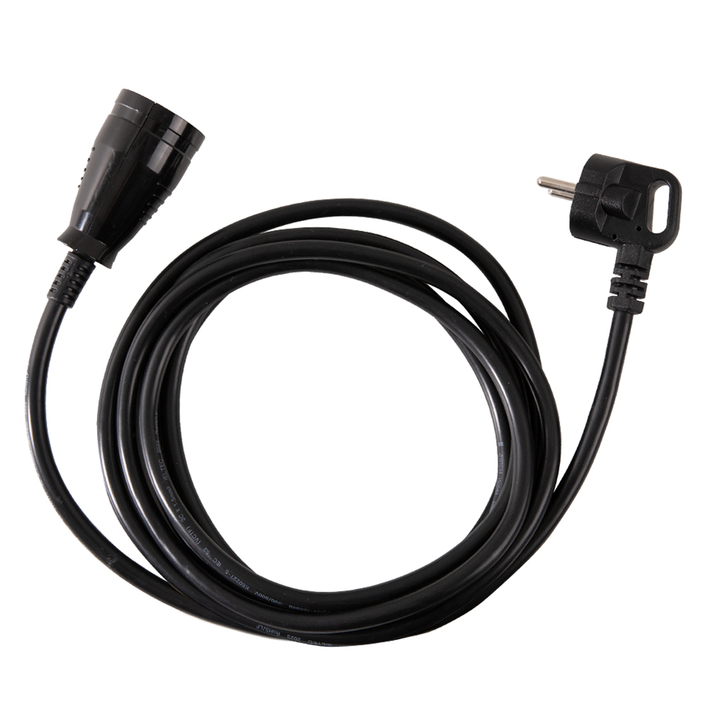 스윗홈 고용량 연장선 멀티탭 원형 1구 HOME-16-1L, 3m, 블랙, 1개 13,900원