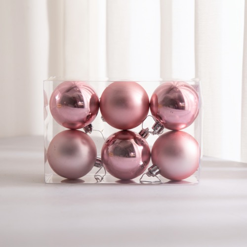 핑크 트리볼 6P(유무광 믹스_6cm) 3,000원