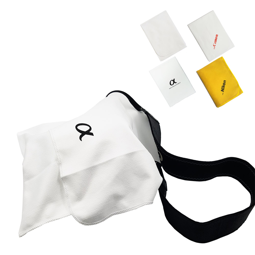 Zoom-AI 마이크로 화이버 극세사 카메라 포켓융 모음, 소니 로고 포켓융, 1개 2,200원