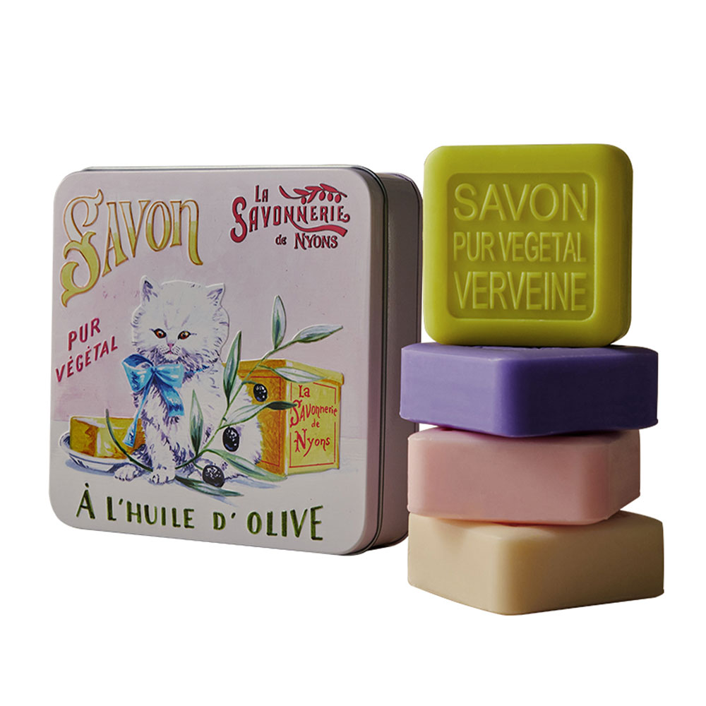 라 사본느리 드 니옹 프랑스 비누 대형 틴케이스, 100g, 4개입 34,900원