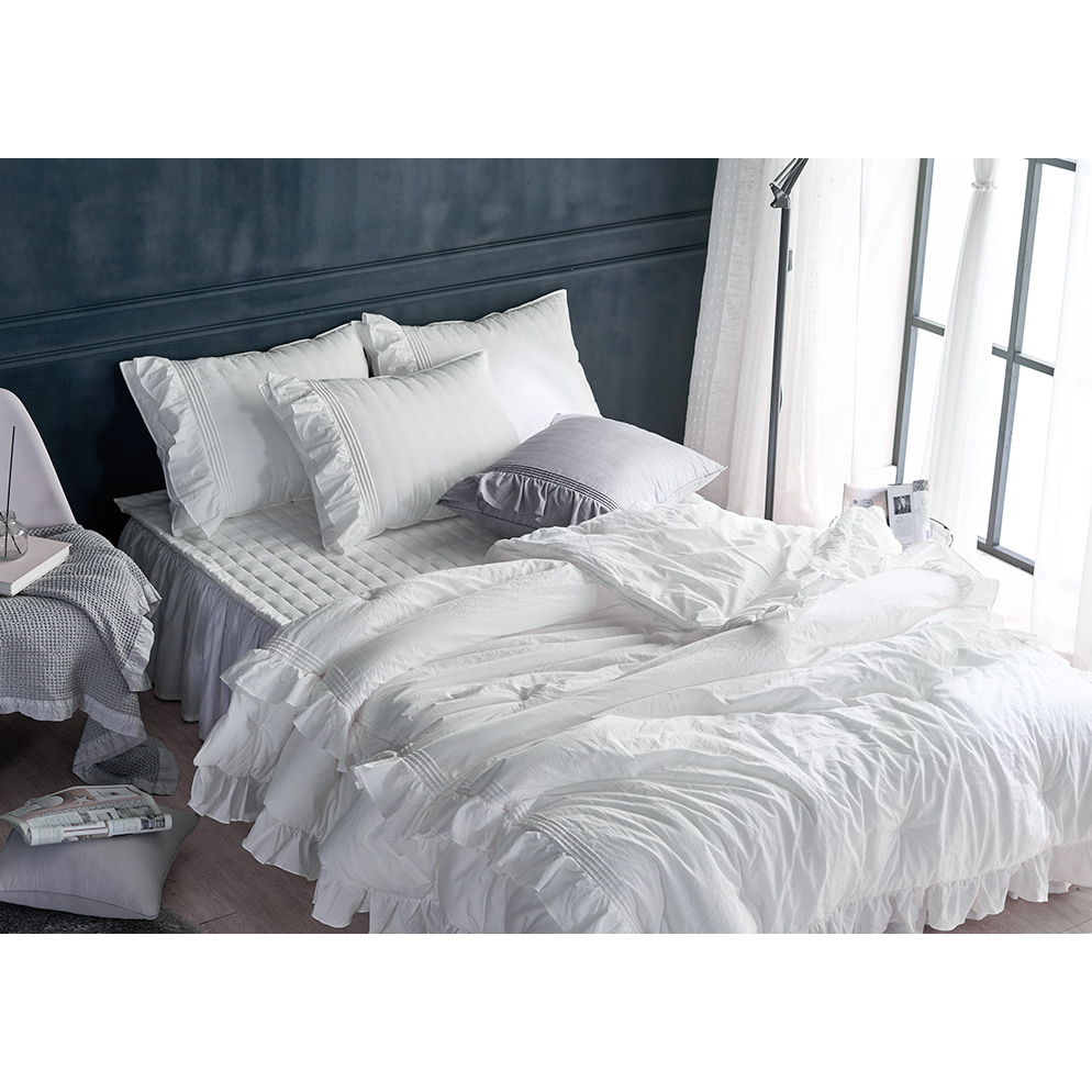 [반값이불]스텔라 고밀도 바이오워싱 순면 무봉제 차렵이불 화이트 77,000원