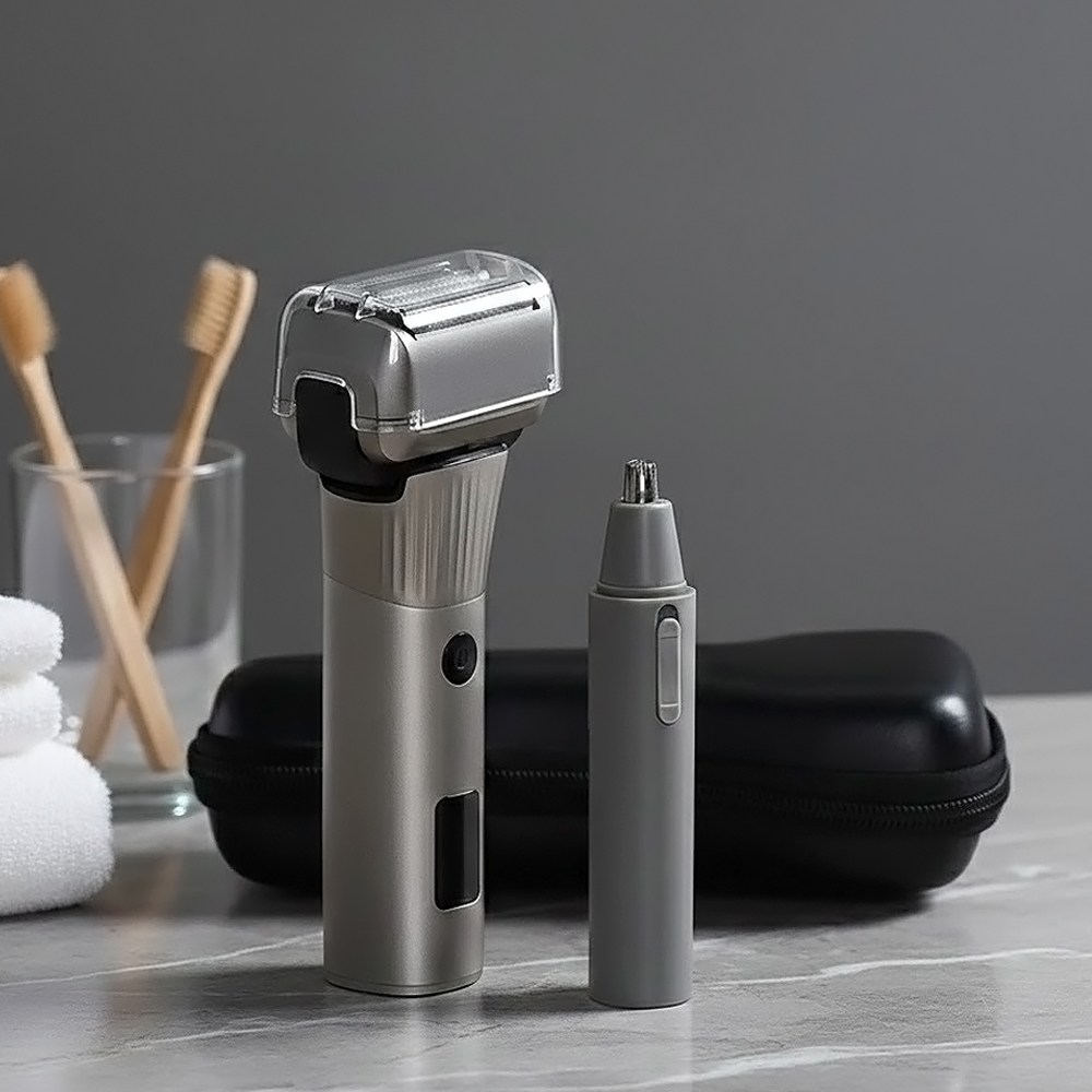 [독일브랜드] 전기면도기 코털제거기 세트 3D 입체면도 IPX6 방수 LED 디스플레이 건식 습식 쉐이빙 C타입 충전 오작동 방지 잠금 저소음 강력 모터 59,800원