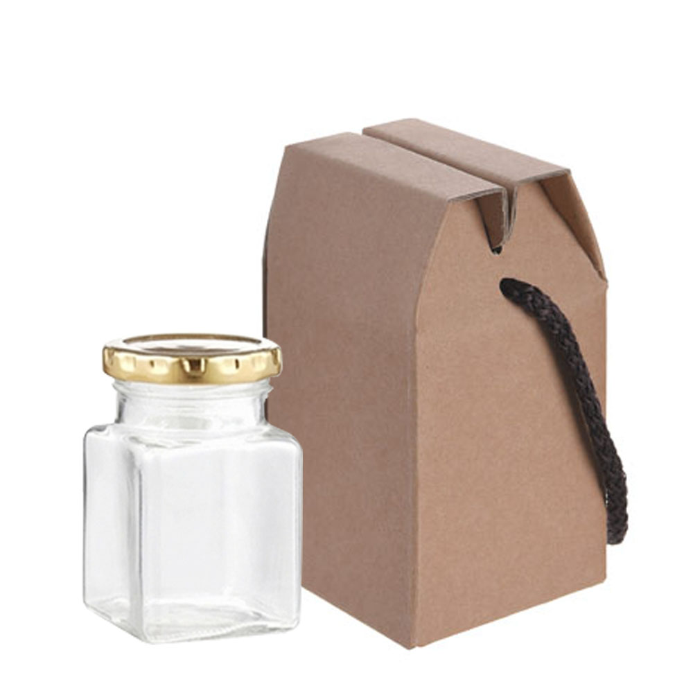 담은 사각허브 소 유리병 + 선물용포장박스 3P 세트, 3세트, 170ml 5,100원