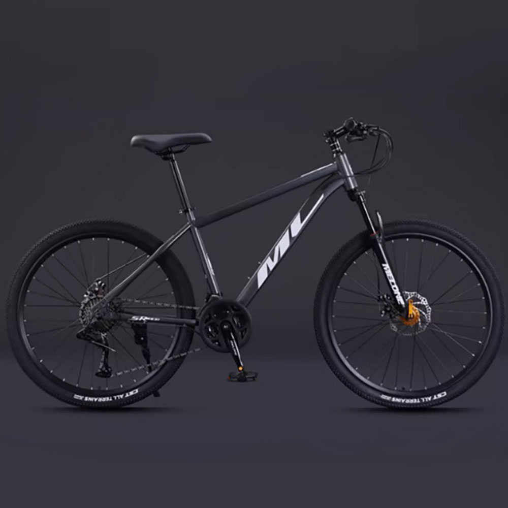 진모아 MTB 자전거 2026년형 산악 사이클 성인 신형 입문용 초보자, 1개, 170cm, 진한회색 24인치 21단 180,000원