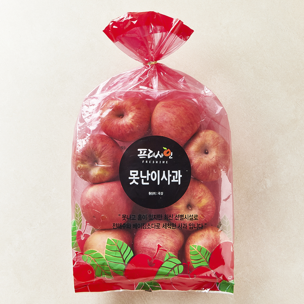 프레샤인 못난이사과, 3kg, 1개 23,730원