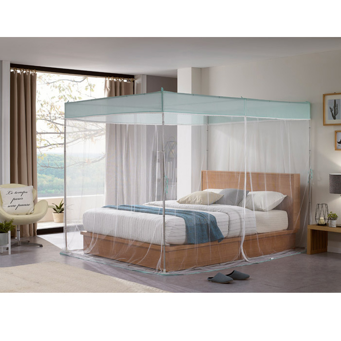 써머쿨 지퍼식 사각 모기장_심플민트(퀸킹) /스텐봉제외 40,200원