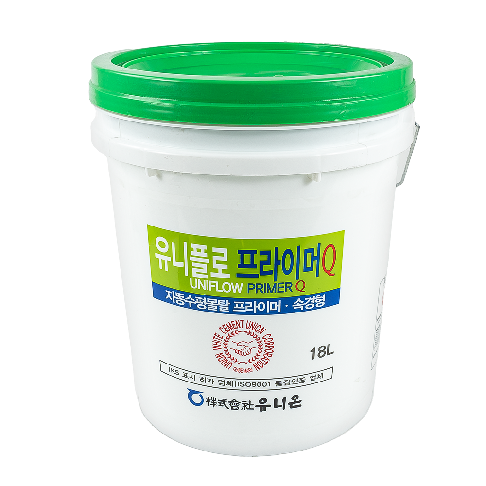 유니온 유니플로 프라이머 Q 자동 수평몰탈 빠른 바닥시공 고강도 18L 69,090원