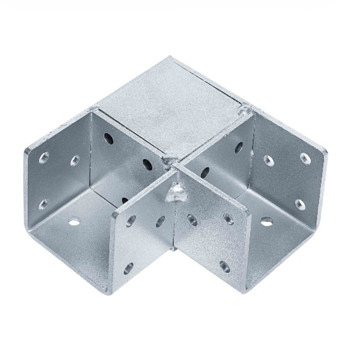 둑스-상부마감 L형 / 사각파이프조인트 / 조립식 / 연결브라켓 / 무용접 볼트체결식 / DYI / 사각파이프, 1개 28,000원
