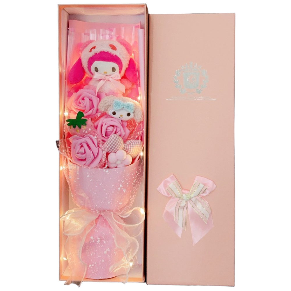 리뉴마켓 꽃다발 캐릭터 박스 조화 축하 선물 44,800원