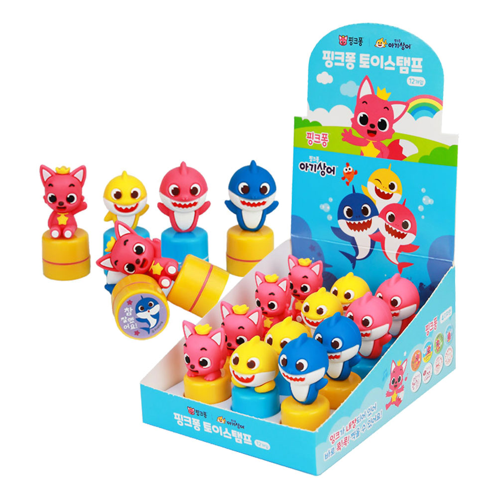 핑크퐁 토이 만년도장 칭찬 스탬프, 랜덤발송 3,600원