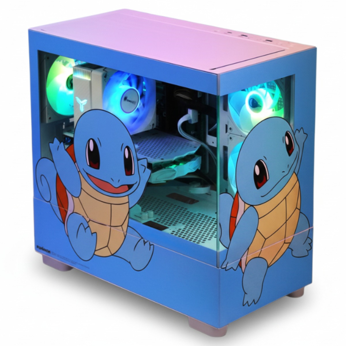 주연테크 포켓몬스터 ARGB BTF 미니타워 UV 코팅 인쇄 강화유리 PC 케이스 99,000원