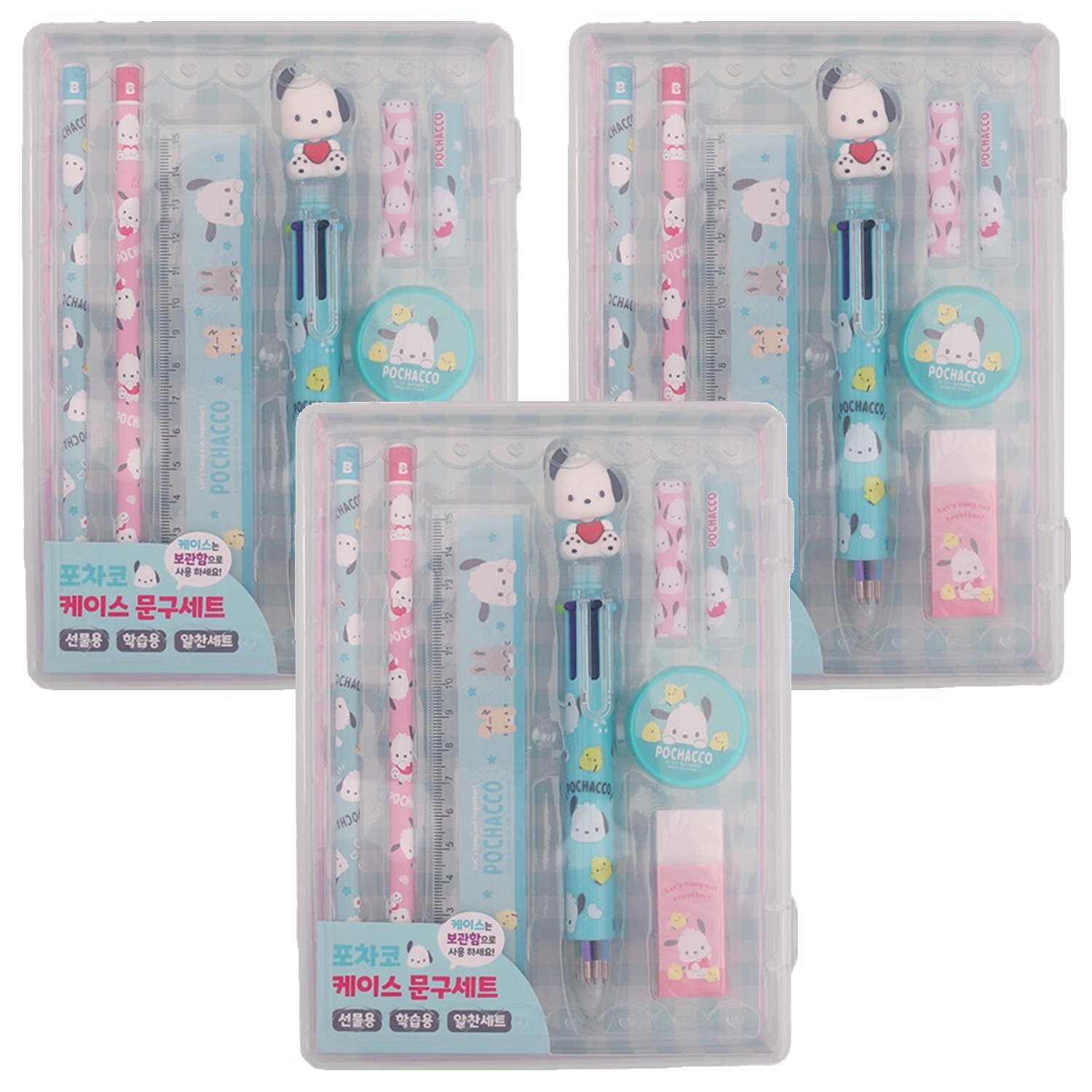 산리오캐릭터즈 포차코 케이스 문구세트 9,910원