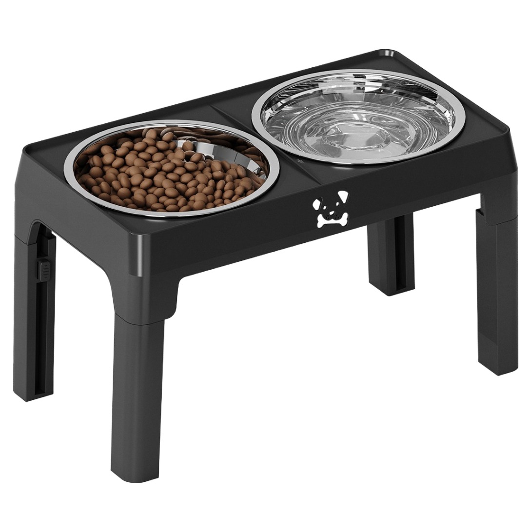 파스텔펫 반려동물 접이식 높이조절 식기 43 x 24 x 24.5 cm 25,080원