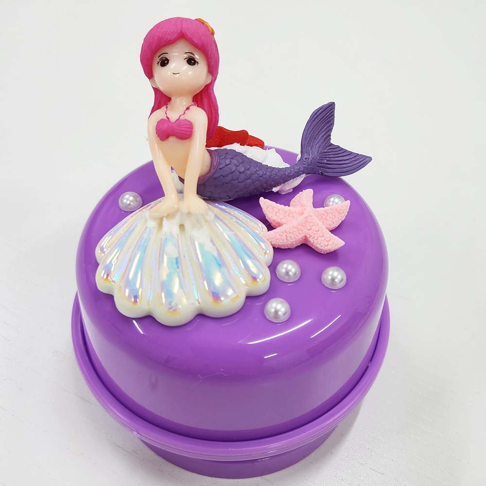 쁘띠끄 데코덴 오르골 만들기 꾸미기, 퍼플 14,000원