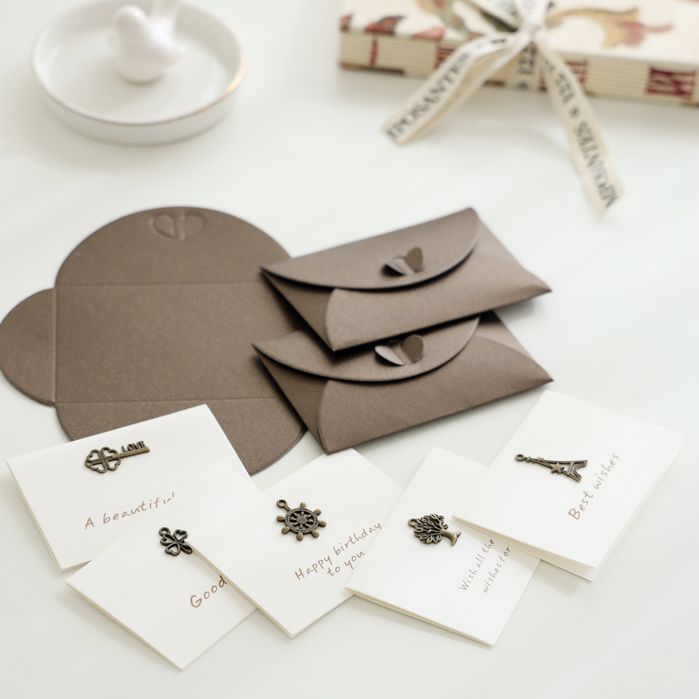 햇살담긴집 고급 메탈 포인트 메세지 카드 축하 감사 카드 5종세트, 5팩, 메탈 포인트 10,900원