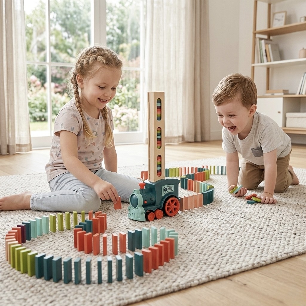 토이머스 자동 도미노 꼬마 기차 60p 11,600원