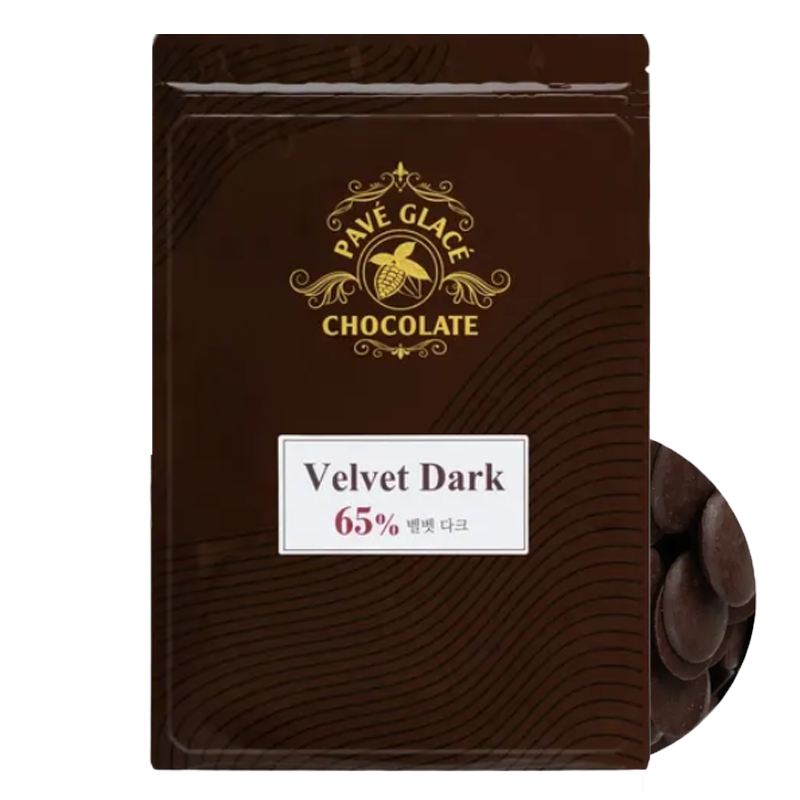파베글라스 벨벳 다크 65% 커버춰 리얼 초콜릿, 1kg, 1개 31,200원