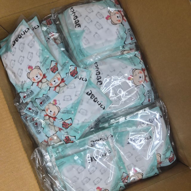 고맙습니다 곰도리 핫팩 고급형 95g+(따뜻한 마음 전달) 150개 80,500원