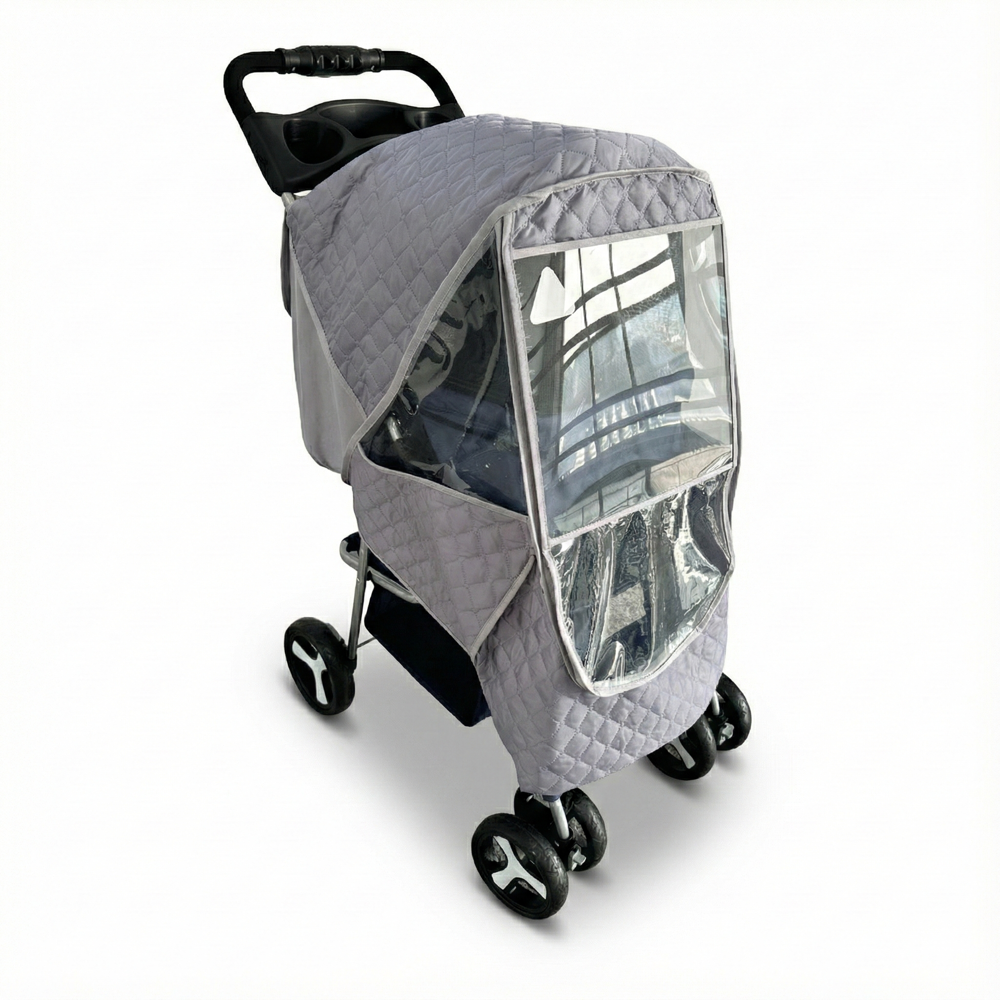 강아지유모차 방한커버 개모차 방풍커버 애견유모차 레인커버, 1개 23,800원