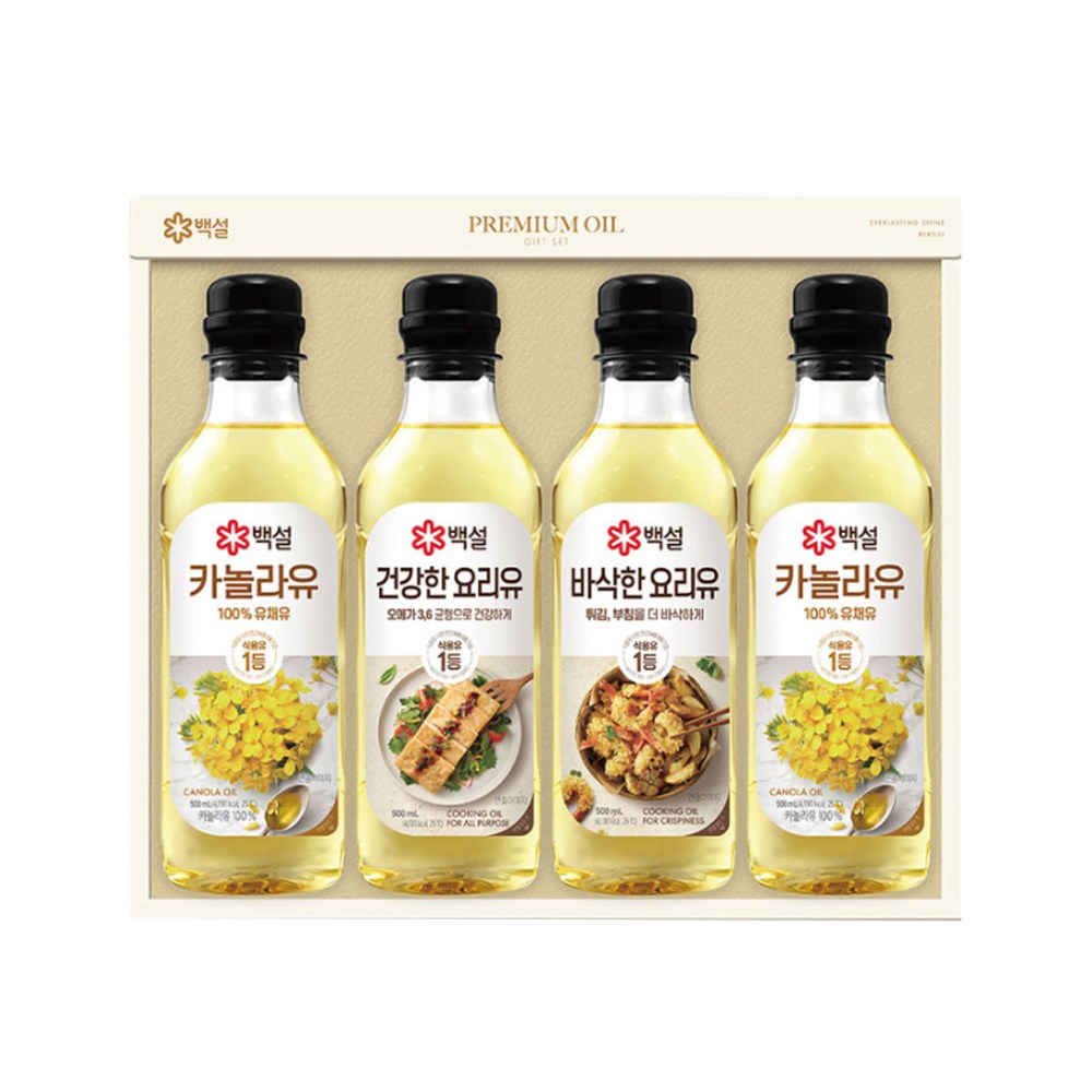 CJ 제일제당 백설 프리미엄 23호 식용유선물세트 + 쇼핑백포함 64,000원