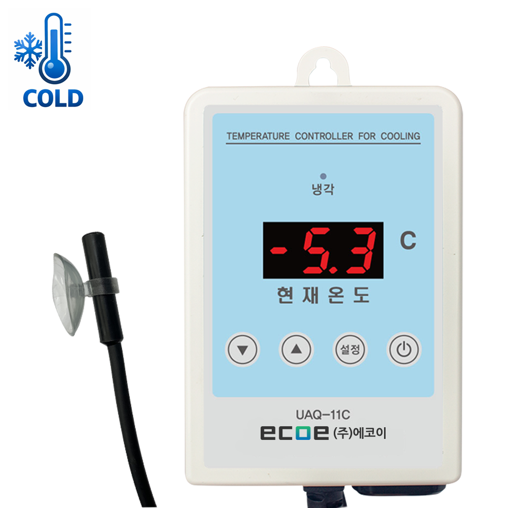 에코이 UAQ-11C 냉각기전용 수족관조절기 1ch 보급형 27,000원
