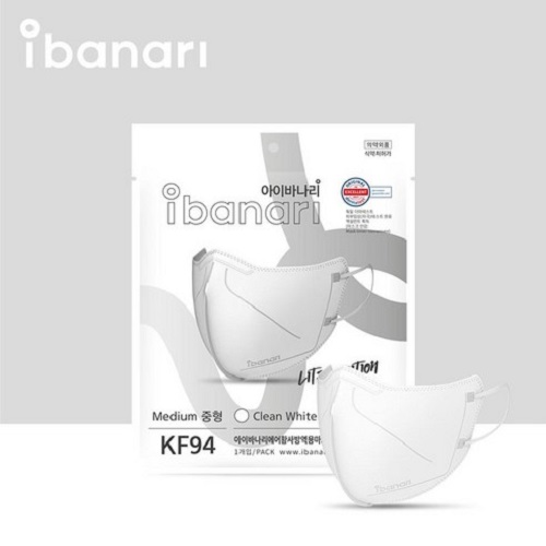 아이바나리 에어황사방역용 마스크 중형 KF94, 10개입, 7개, 화이트 62,300원