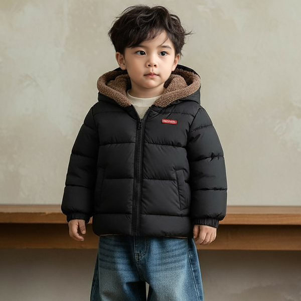 ( KC인증 )몽실이 귀달이 퍼안감 패딩점퍼 28,900원