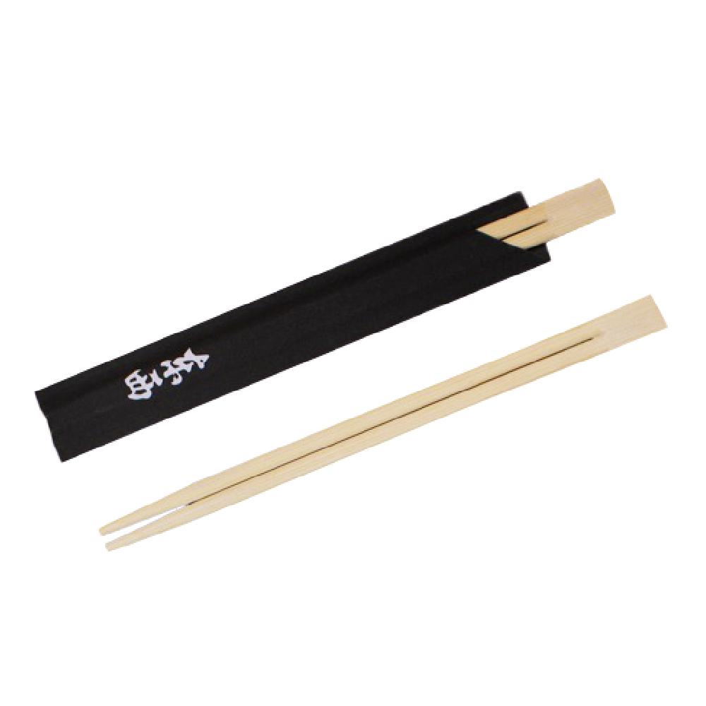 21cm 둥근대나무 젓가락 반포장 (검정) - 2000개 일회용젓가락 배달용품 포장용품 72,900원