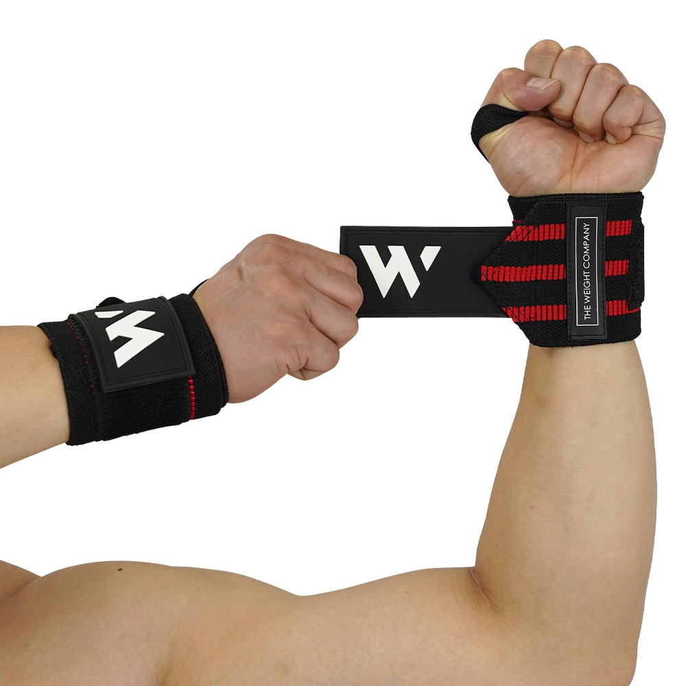 더웨이트컴퍼니 숏 리스트랩 헬스 손목보호대 좌우 양쪽 1세트, 1개, 레드 23,090원