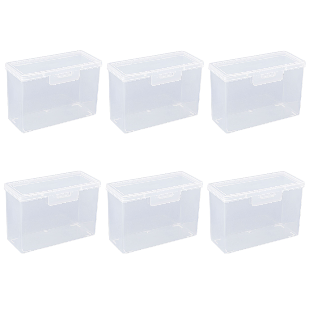 포토카드 케이스 카드 명함 책상 수납 정리 포카 보관함, 6개, 투명 8,900원