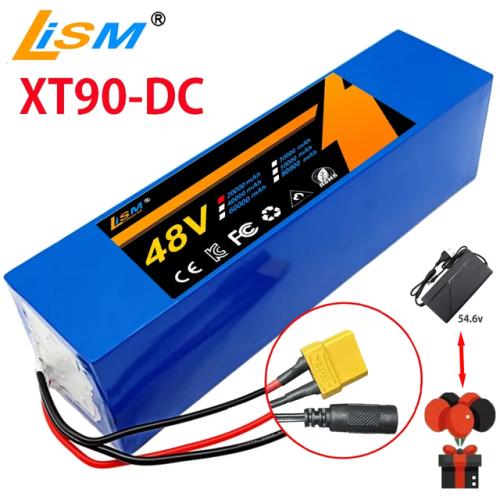 21700 리튬 배터리 팩 고출력 Ebike 배터리 전기 자전거 BMS 및 2A 충전기 13S3P 800-1000W 54.6V 48V 20ah 110,140원