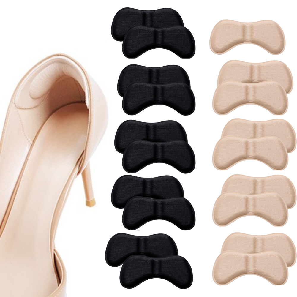 그린리빙 구두 신발 뒤꿈치 패드, 블랙 + 스킨, 20개 3,790원