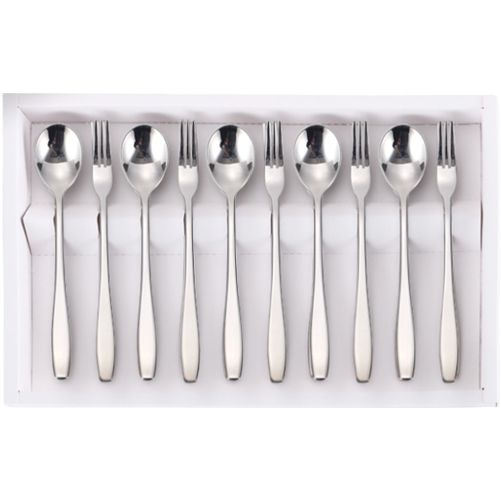 에스엠에프 미러 티스푼 과일포크 세트 16,400원