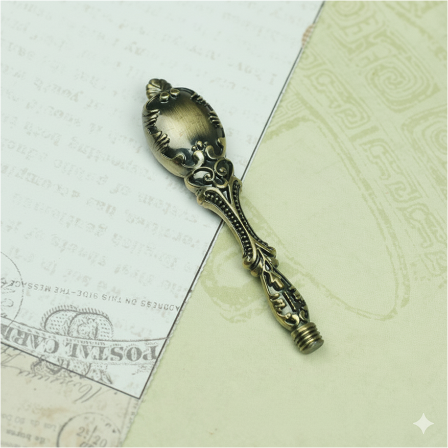 빈티지 실링왁스 금속 손잡이 인장손잡이 인장스탬프 프리미엄 고급 3,300원