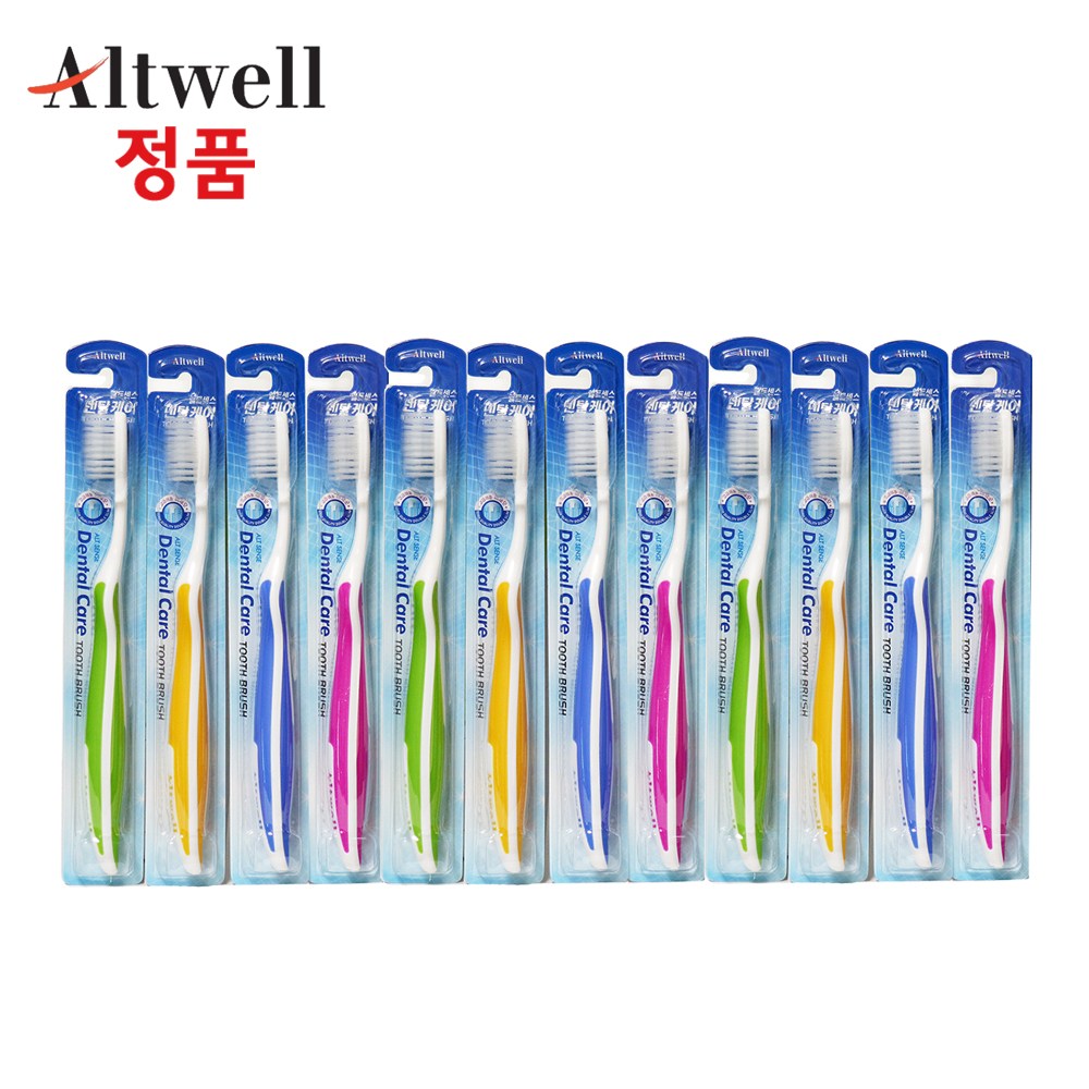 앨트웰 덴탈케어 미세모칫솔, 4개입, 3박스 18,300원