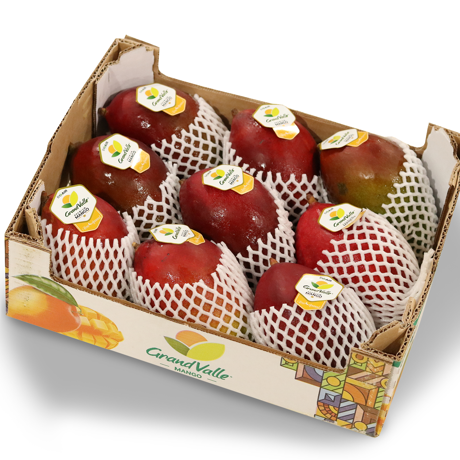 프리미엄 페루 애플망고 달콤한 망고 선물세트, 1박스, 애플망고 4kg내외 (8-10과) 39,900원